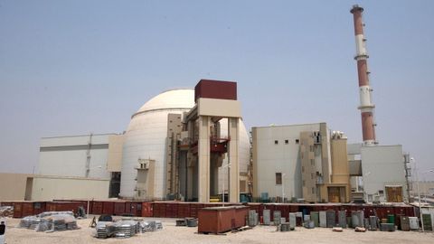 La planta nuclear iraní de Bushehr, en una imagen de archivo