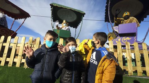 Reyes Magos en Cabovilaño (A Laracha)