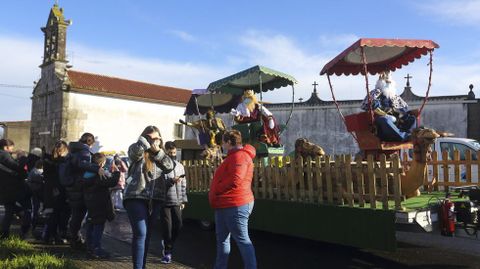 Reyes Magos en Cabovilaño (A Laracha)