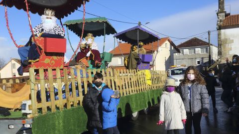 Reyes Magos en Cabovilaño (A Laracha)