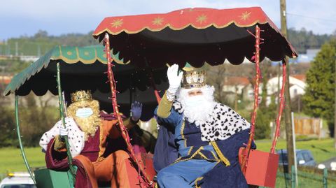 Reyes Magos en Cabovilaño (A Laracha)