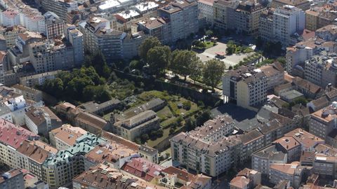 Covento y huerta de Santa Clara, cuya compra negocia el Concello de Pontevedra