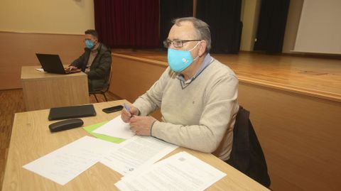 El alcalde larachés, en el pleno de los presupuestos