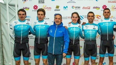 Sande marcó a varias generaciones de ciclistas gallegos