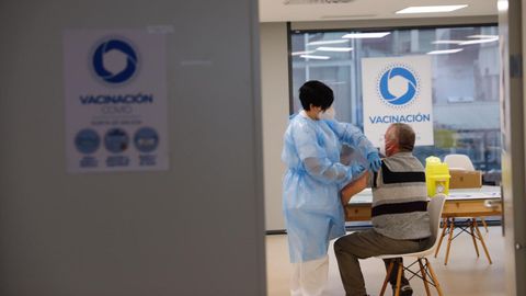 Campaña de vacunación en el CHUO