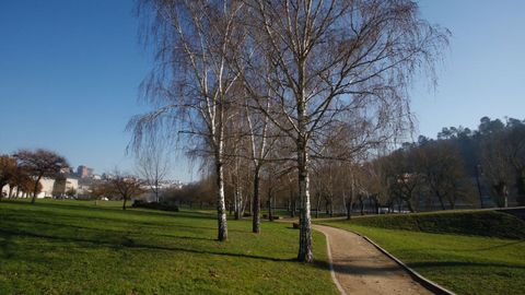 El parque que rodea el Pazo de Feiras