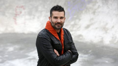 Gerardo Berodia, fotografiado ayer, reside en Barreiros desde mayo