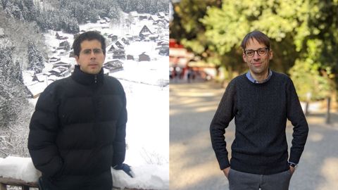 Gonzalo San Emeterio (izquierda) y Andres Perez Riobó, autores de «Japón en su historia» (Satori)