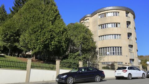 Residencia de mayores de Sarria, donde hay un brote de coronavirus con al menos 47 personas mayores afectadas
