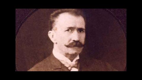Retrato de Abelardo Baanante, el filántropo monfortino que da nombre a la calle en la que nació