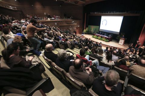 Acto de entrega de la edición del 2019, celebrado en enero del año pasado en Veterinaria