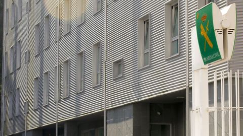 Sede del puesto principal de la Guardia Civil en O Milladoiro (Ames)