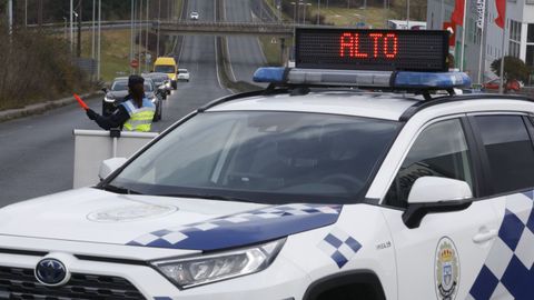 Control de la Policía Local de Lugo