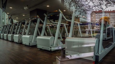 Gimnasio cerrado en A Coruña por las nuevas restricciones del coronavirus