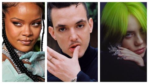 Rihanna, C. Tangana y Billie Eilish sacarán disco este año