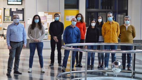 Investigadores de los grupos Enxeñaría Química EQ2 y Plantas, Solo e Aproveitamento de Subprodutos BV1 de la Facultad de Ciencias del campus de Ourense