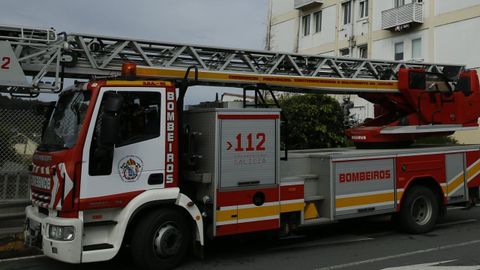Imagen de archivo de una intervención de los bomberos de Arteixo.