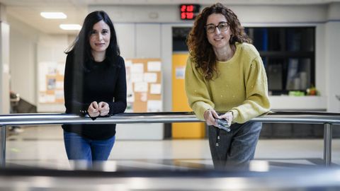 Sandra Rivas y Beatriz Gullón, investigadoras que lideraron un trabajo sobre el aprovechamiento de los restos de podas