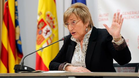 La Consellera de Sanidad valenciana, Ana Barceló