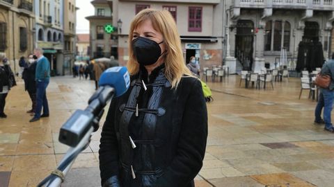 Marisa Ponga, concejala del PSOE en el Ayuntamiento de Oviedo