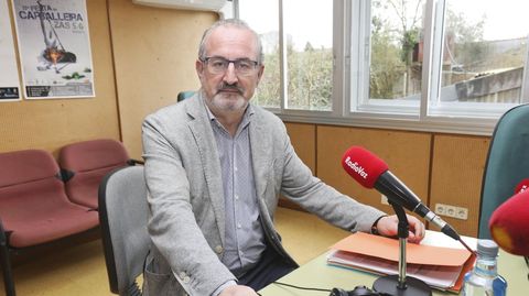 Pérez Añón, alcalde de Laxe, en una imagen de archivo