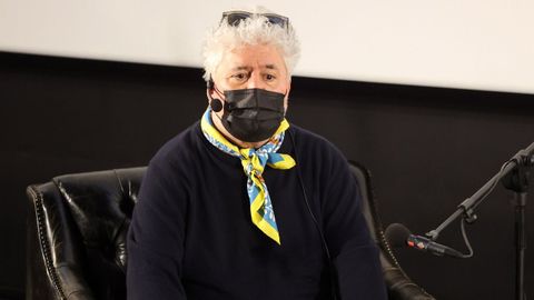 Pedro Almodóvar, en un homenaje a Julieta Serrano en diciembre pasado