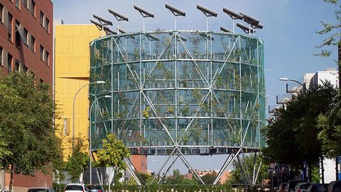 Ecobulevar de Vallecas (Madrid), una propuesta de energías renovables que proponen para la Fábrica de Gas de Oviedo