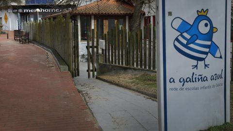 Imagen de la escuela infantil de la red Galiña Azul en Mera
