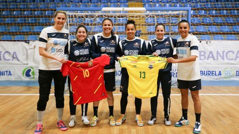 El España-Brasil que iba a enfrentar a seis jugadoras del Burela fue suspendido finalmente