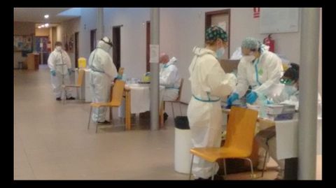 Cribado realizado ayer en Ordes