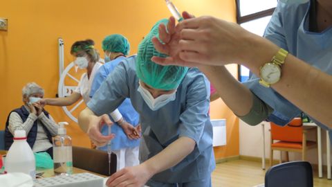 La vacunación contra el covid en Asturias