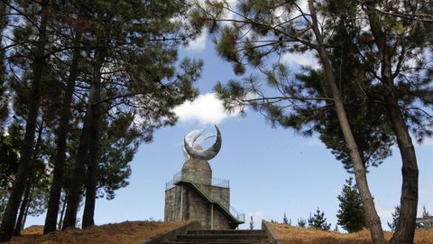 Mirador Faro das lúas en Vilanova