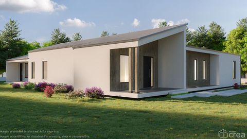 Infografía de la casa pasiva que Método Crea ha diseñado y construirá en Cervo