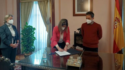 Toma de posesión do novo xefe de Persoal, Juan Cocho