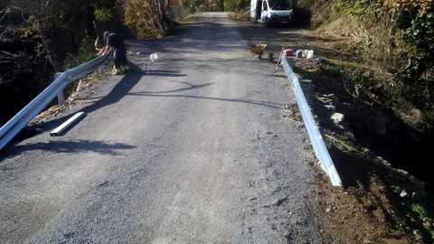 Obras de conservación del grupo Elsamex en la comarca de A Fonsagrada