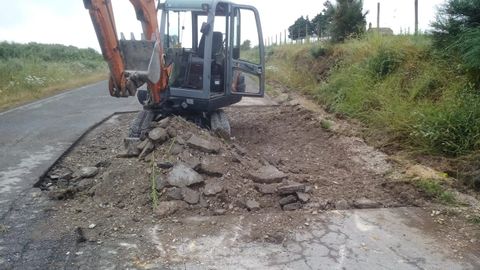 Obras de conservación del grupo Elsamex en la comarca de A Fonsagrada