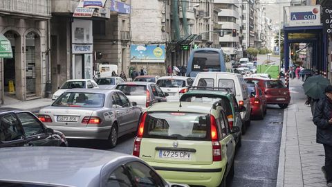 En el municipio de Ourense hay cerca de 70.000 vehículos registrados