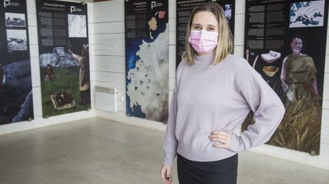 Iria Haz, guía de Dombate