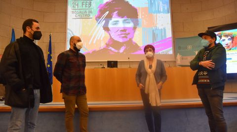 Presentación das actividades polo Día de Rosalía