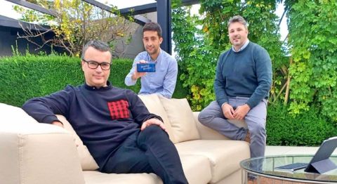 David Fernández y los hermanos Francisco y Mario Pais son los creadores de Breiko Breiko