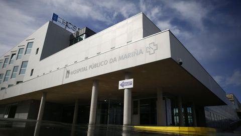 Estes lunes por la tarde había un paciente ingresado por covid en el hospital mariñano