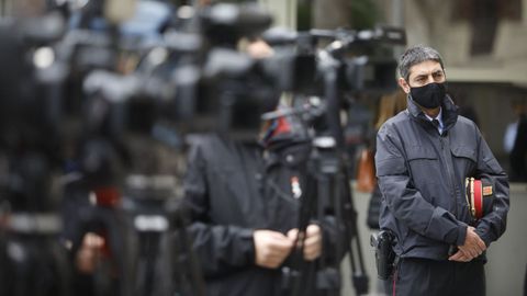 El mayor de los Mossos, Josep Lluís Trapero