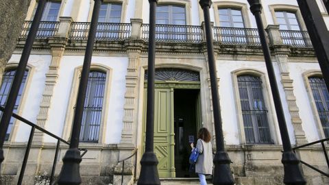 Fachada principal del Seminario de Lugo