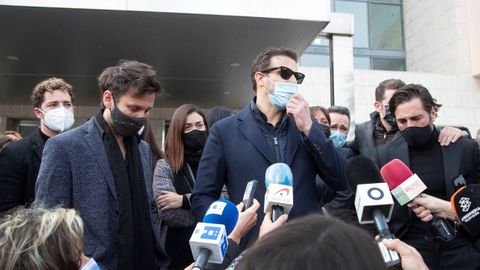 Joan Casademunt, junto a Bustamante, Javián, Geno Machado y Bisbal