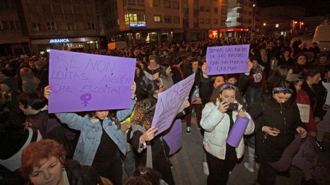 Imagen de archivo de una manifestación del 8M