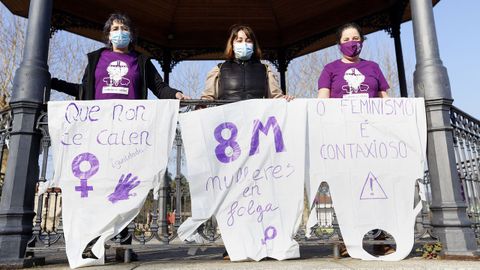 protesta en Catoira