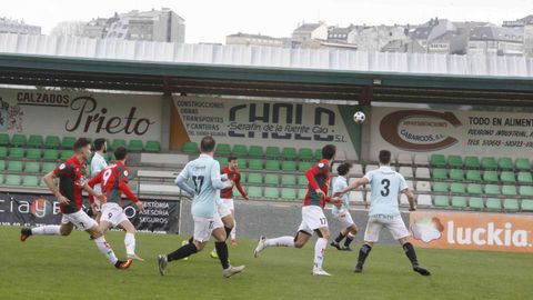 El estadio de A Magdalena es escenario de los partidos que juega como local el Racing Vilalbés