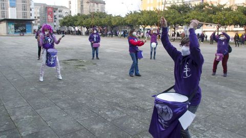 Concentración por el 8M en Ferrol