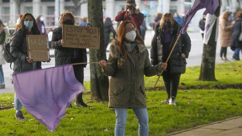 Concentración por el 8M en Ferrol