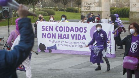 Concentración por el 8M en Ferrol